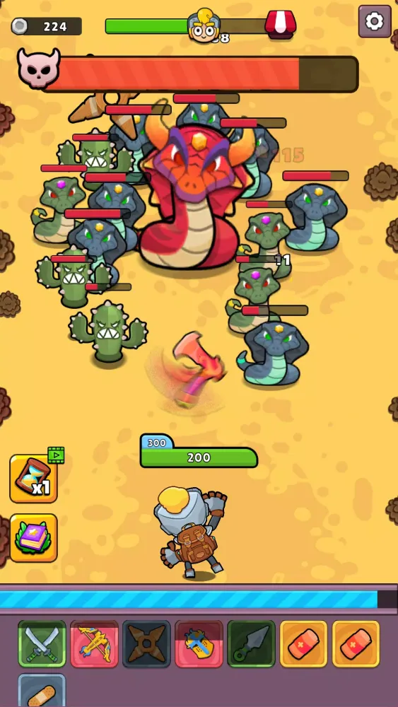 Tangkapan layar Backpack Combat: Bag Fight