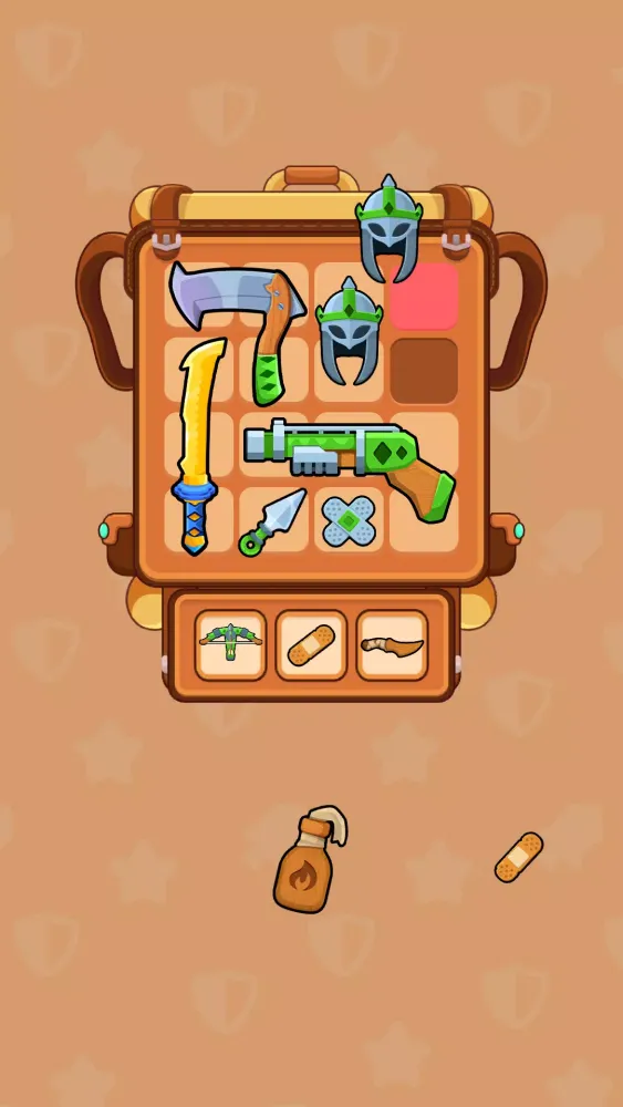 Tangkapan layar Backpack Combat: Bag Fight