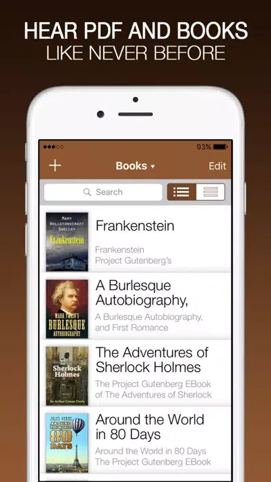 Captures d'écran de vBookz Audiobooks