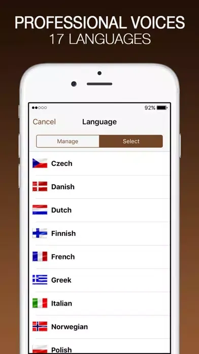 Captures d'écran de vBookz Audiobooks