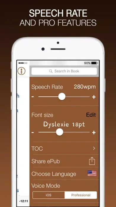 Captures d'écran de vBookz Audiobooks
