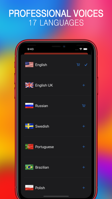 vBookz PDF Voice Reader应用截图