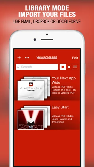 vBookz Slides - PDF Presentation Expert سکرین شاٹس