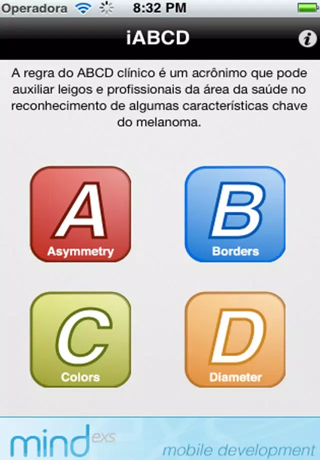 Скриншоты Melanoma iABCD rule