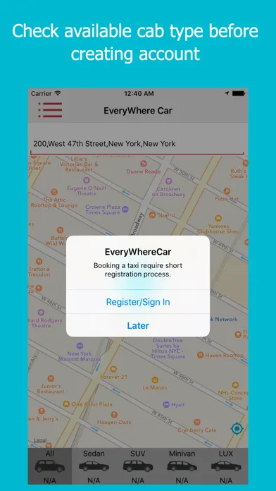 EveryWhereCarService Screenshots