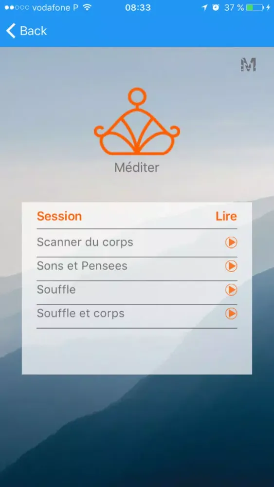 Скриншоты Mindfield : Guided meditation