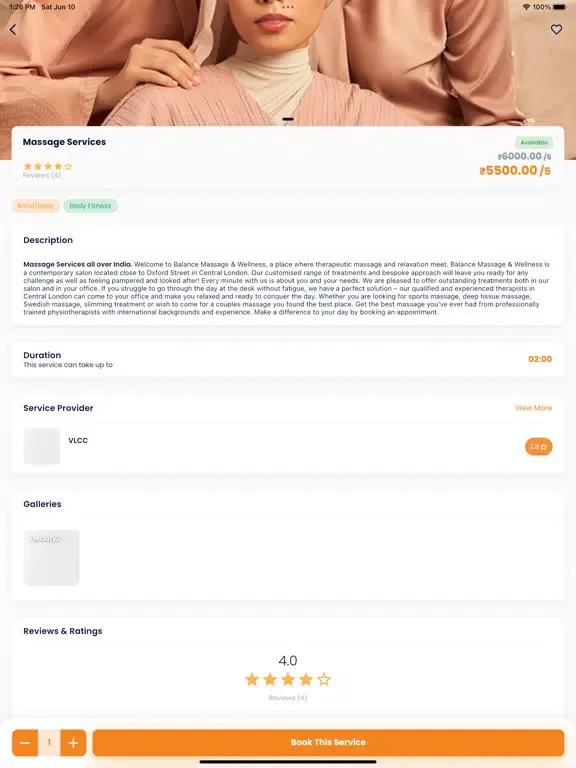 MindFit India iPad 應用截圖