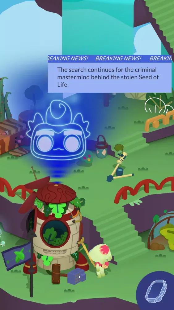 Tangkapan layar Fig: The Game for Depression