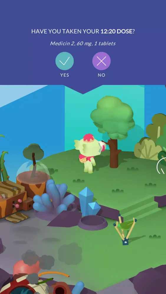 Tangkapan layar Fig: The Game for Depression