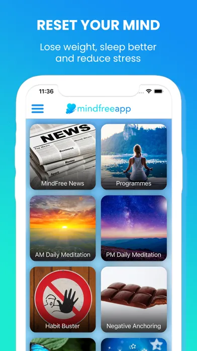 MindFree Calm, Sleep, Meditate应用截图