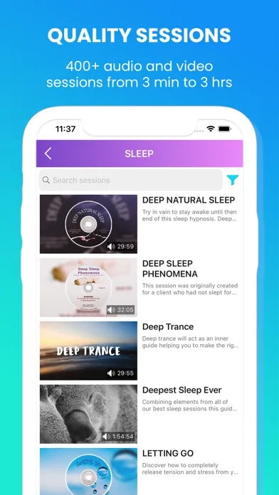 MindFree Calm, Sleep, Meditate应用截图