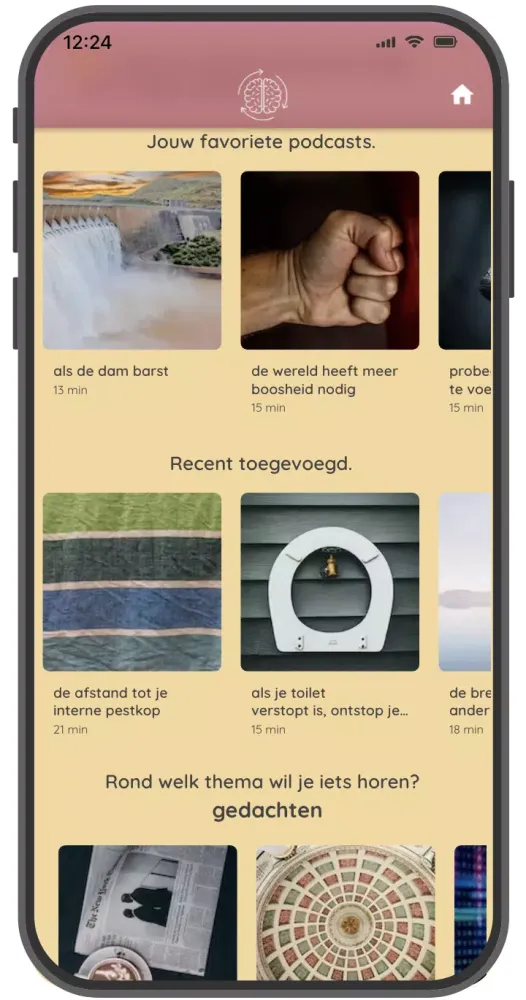 KalmteKompas - mindfulness app Screenshots