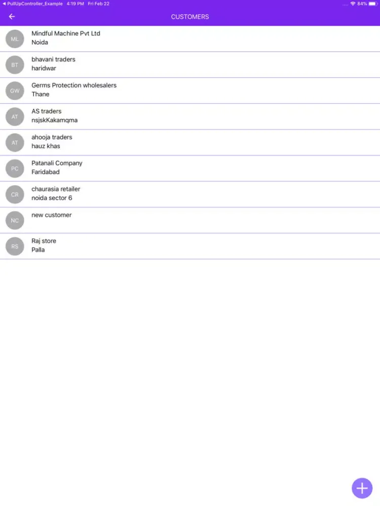 ภาพหน้าจอของ Foxx.in iPad 