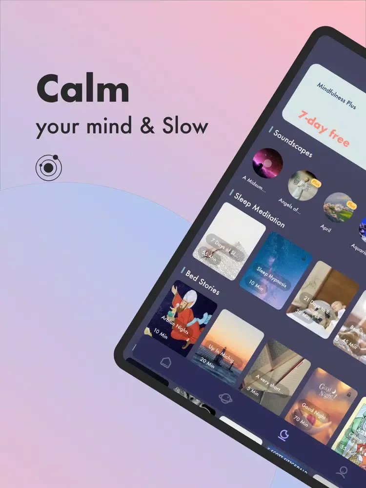 Meditation: White Noise,Sleep iPad  स्क्रीनशॉट
