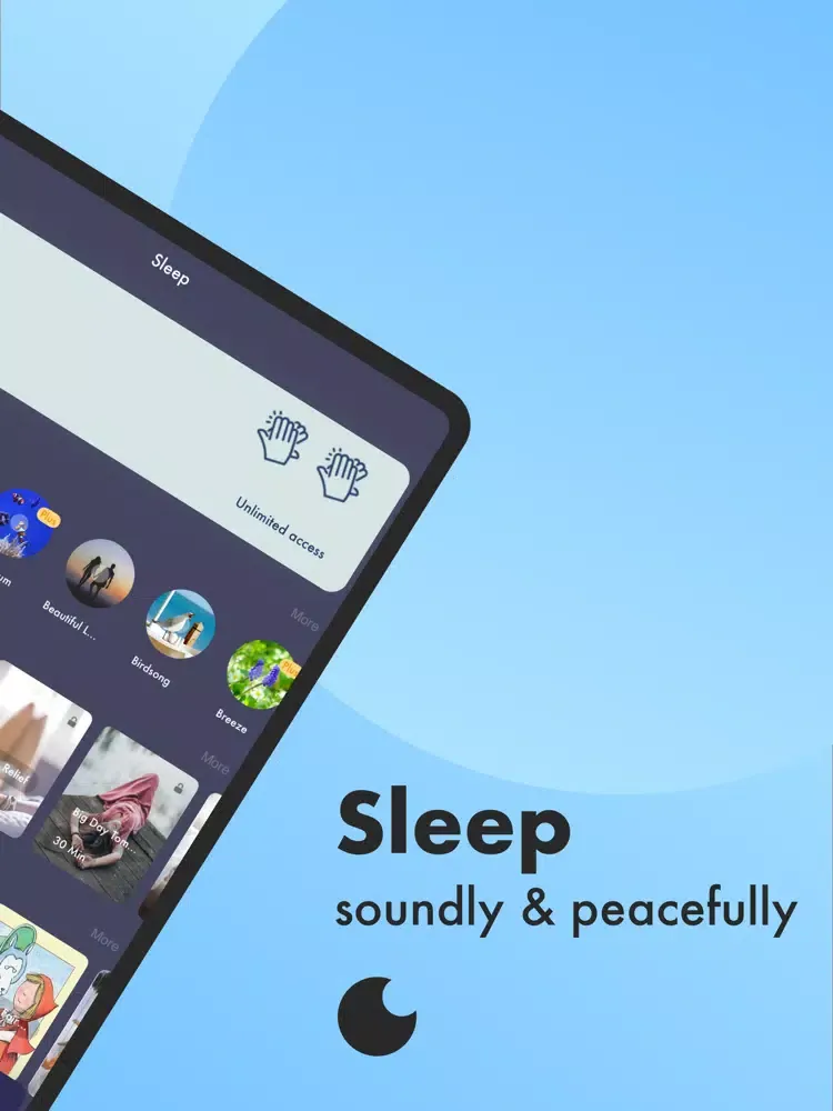 Meditation: White Noise,Sleep iPad  स्क्रीनशॉट