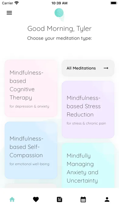 Ảnh chụp màn hình của Centre for Mindfulness Studies
