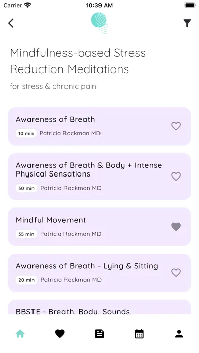 Ảnh chụp màn hình của Centre for Mindfulness Studies