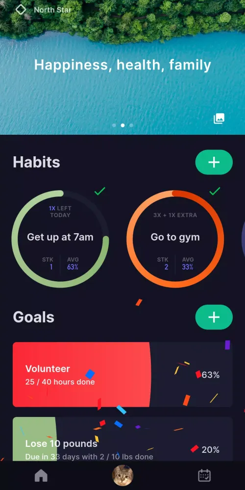Higher Goals: Inspiring Habits স্ক্রিনশট