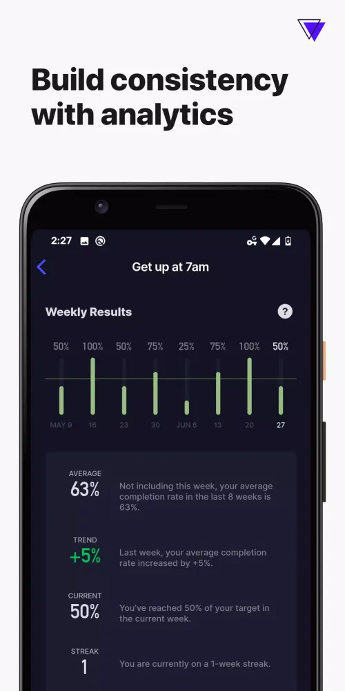 Higher Goals: Inspiring Habits স্ক্রিনশট