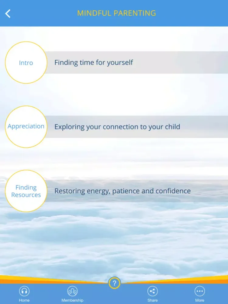 Quility: Mindfulness meditation for mothers iPad 应用截图