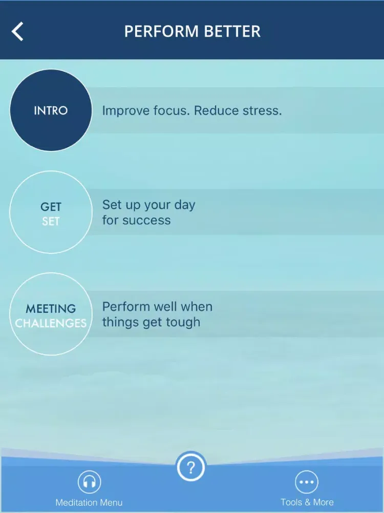 Reset: Guided Meditation & Mindfulness iPad  Screenshots