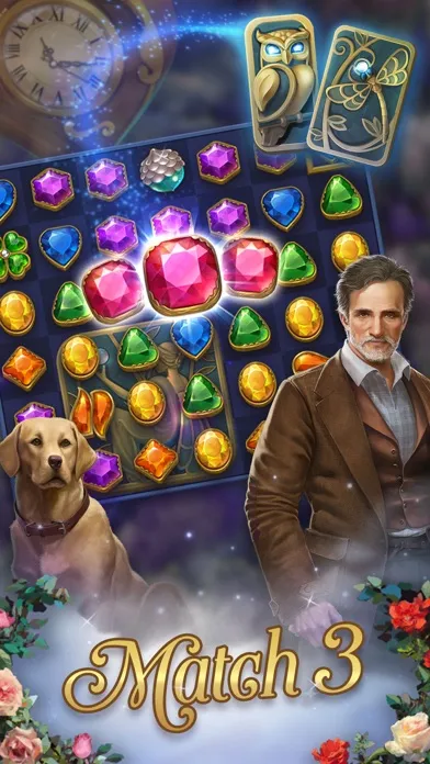 Jewel Mystery - Match 3 Game Ekran Görüntüleri