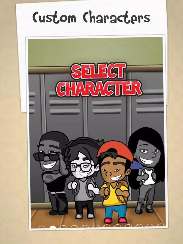 Escape! From Detention iPad  سکرین شاٹس