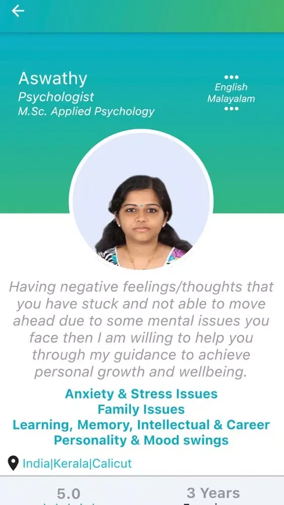 Tangkapan layar MindGuru Counseling