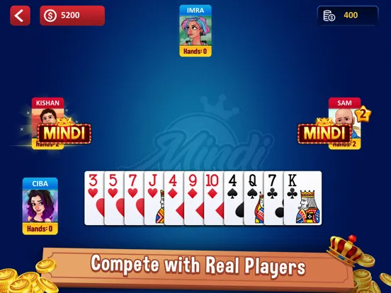 Скриншоты Mindi: Casino Card Game iPad 