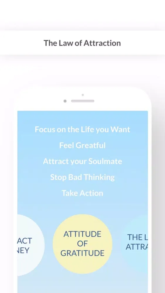 Скриншоты Law of Attraction Meditation