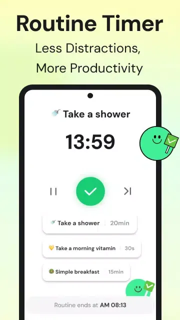 MyRoutine: Routine Habit Goal سکرین شاٹس