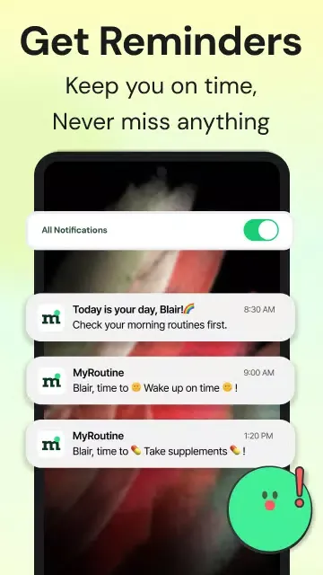 MyRoutine: Routine Habit Goal سکرین شاٹس