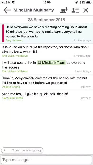 Screenshot di MindLink for AirWatch