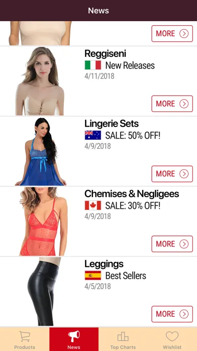 Скриншоты Dream Lingerie