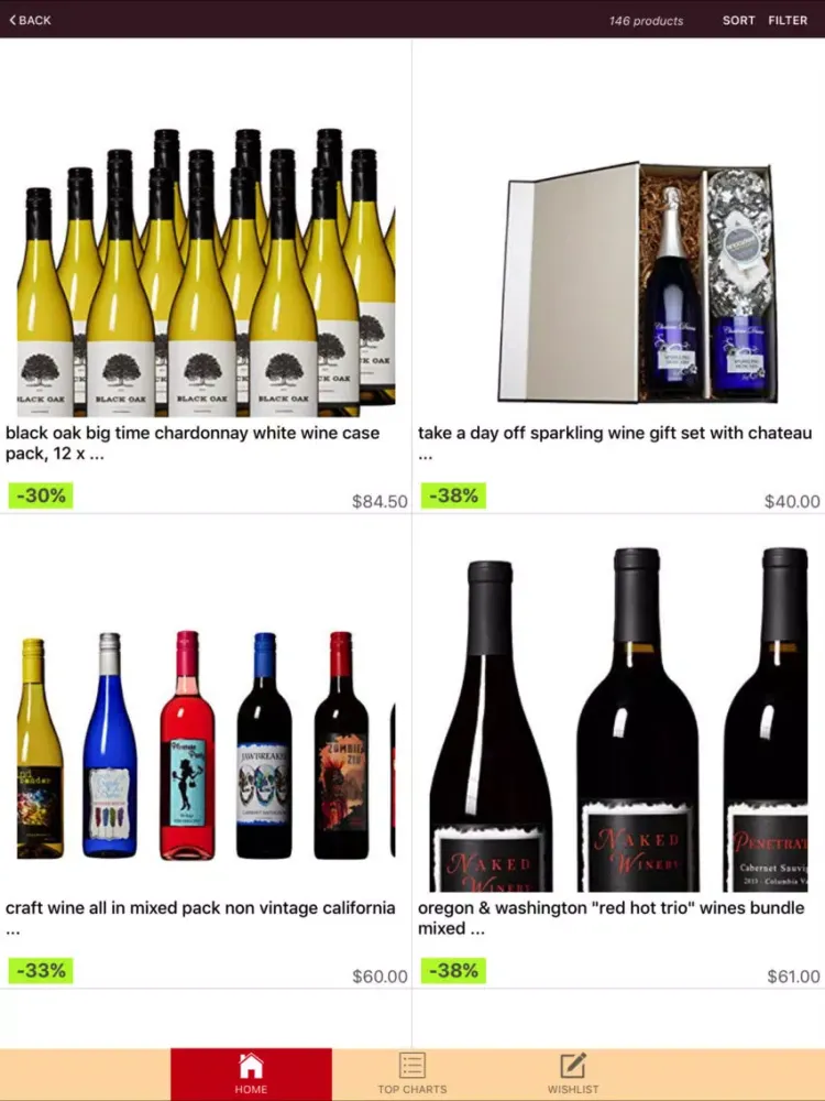 صور Wines & Decanters iPad 