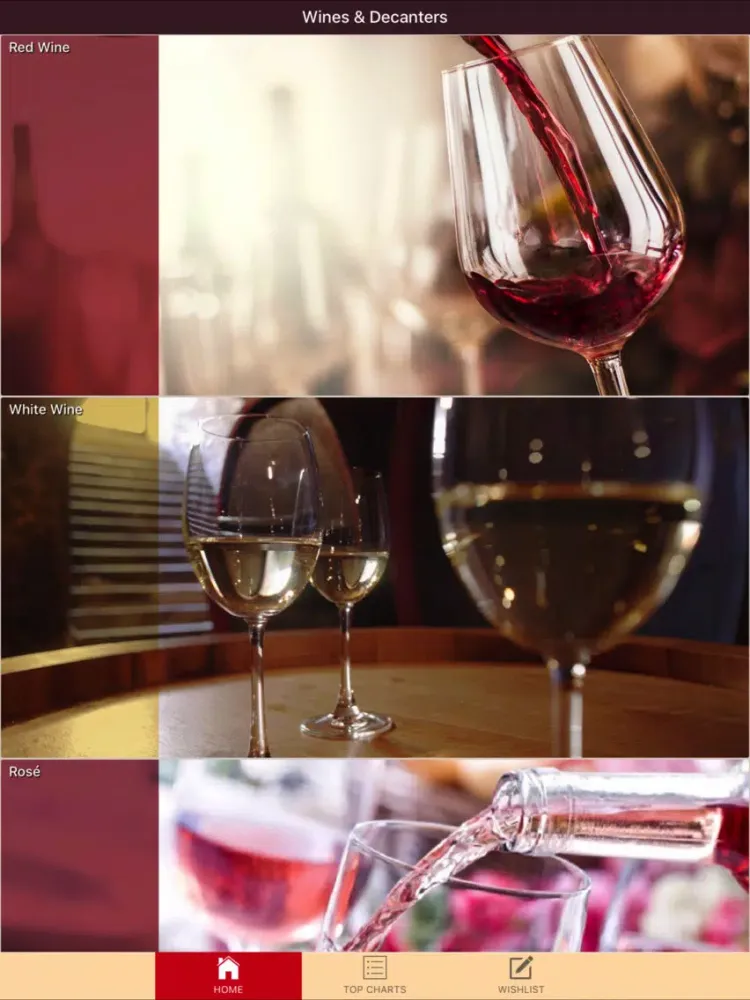 صور Wines & Decanters iPad 