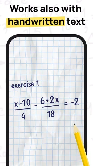 Capturas de pantalla de Algebra AI: Solve Math Problem