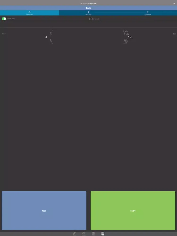 Ảnh chụp màn hình của Building Worship iPad 