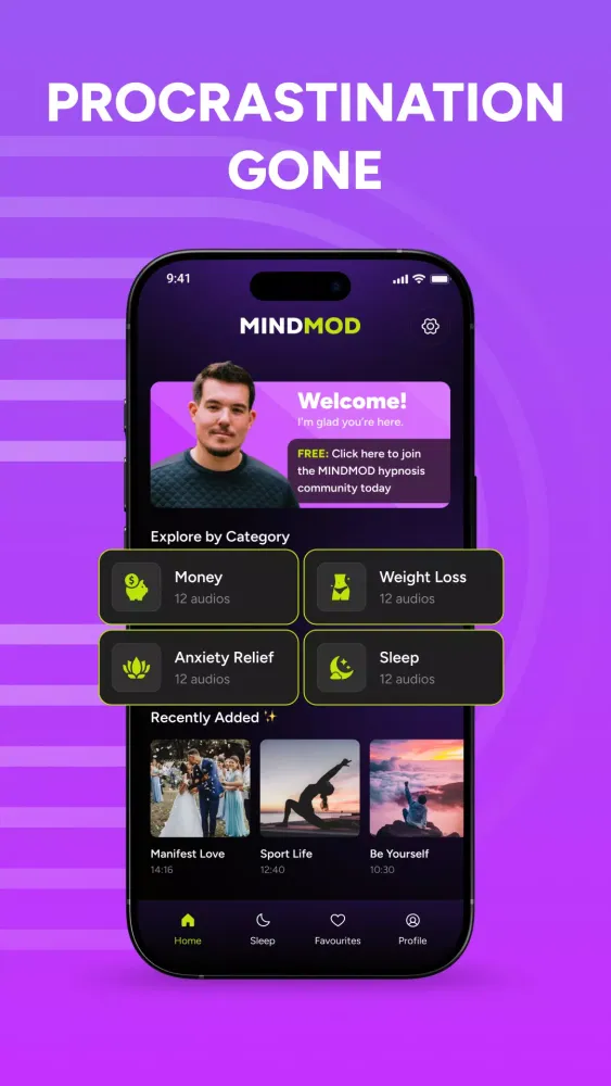 MINDMOD: Hypnosis & Meditation應用截圖