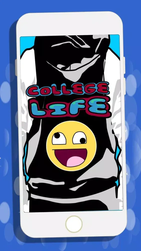 Screenshot di College Life Stickers : Freshman Edition