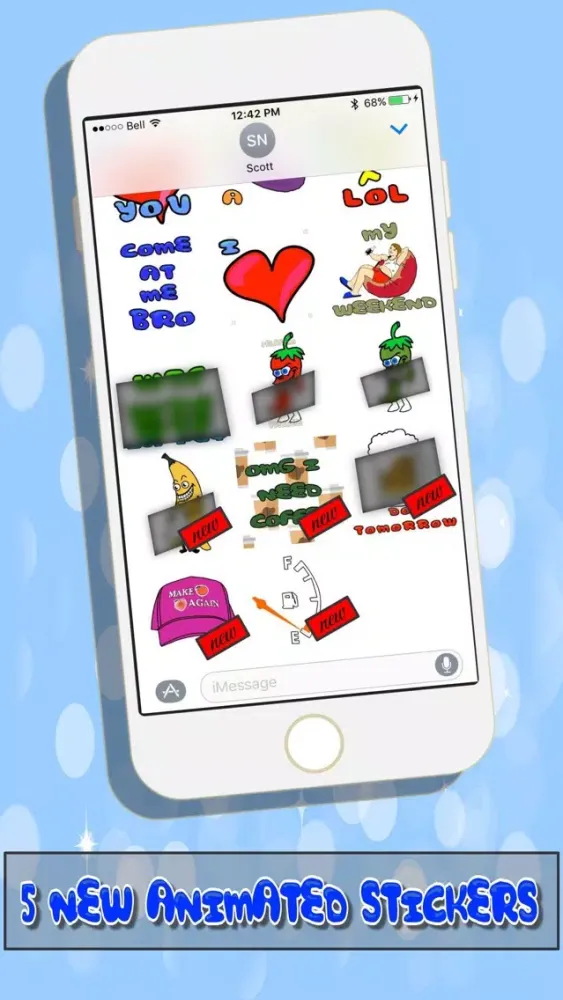 Screenshot di College Life Stickers : Freshman Edition
