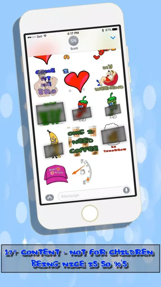 Screenshot di College Life Stickers : Freshman Edition