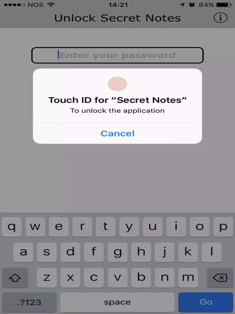 Secret Notes iPad  Screenshots