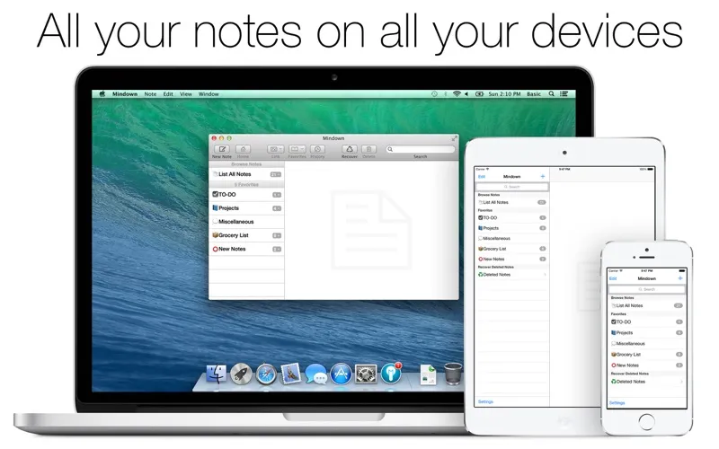 Mindown - Take Notes, Write Todos, Create Lists, and Keep it All Organized Screenshots