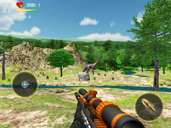 Capturas de pantalla de Dinosaur Hunting World Game iPad 