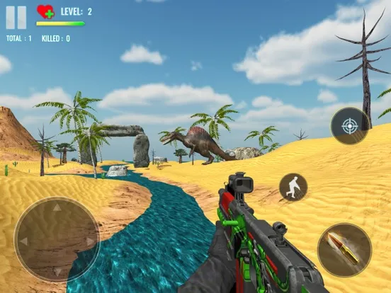 Capturas de pantalla de Dinosaur Hunting World Game iPad 