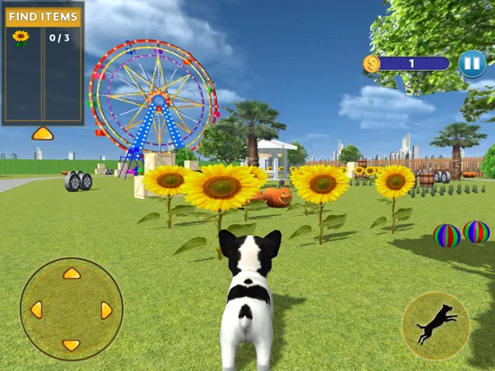 Tangkapan layar Virtual Dog Adventure iPad 