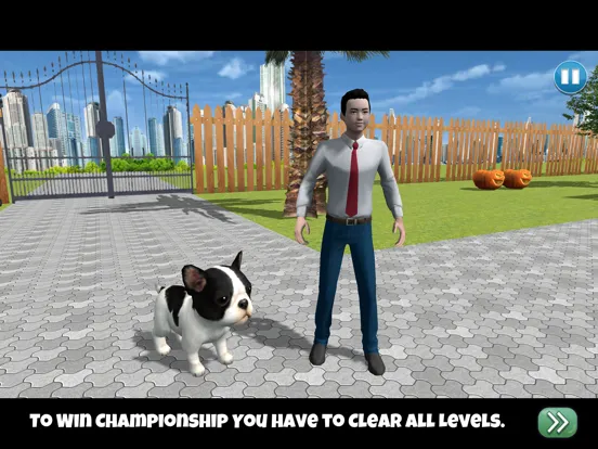Tangkapan layar Virtual Dog Adventure iPad 
