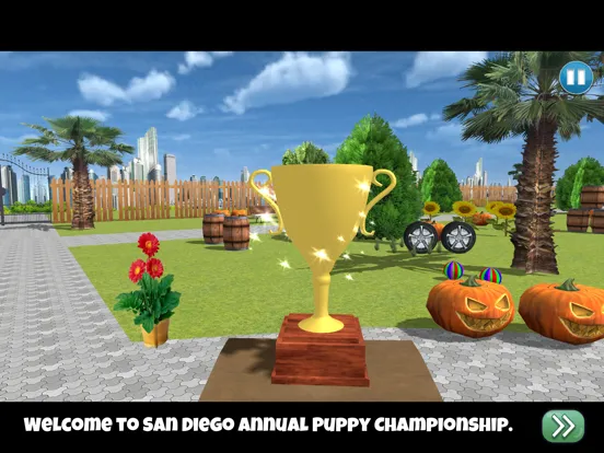 Tangkapan layar Virtual Dog Adventure iPad 