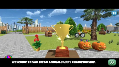 Tangkapan layar Virtual Dog Adventure